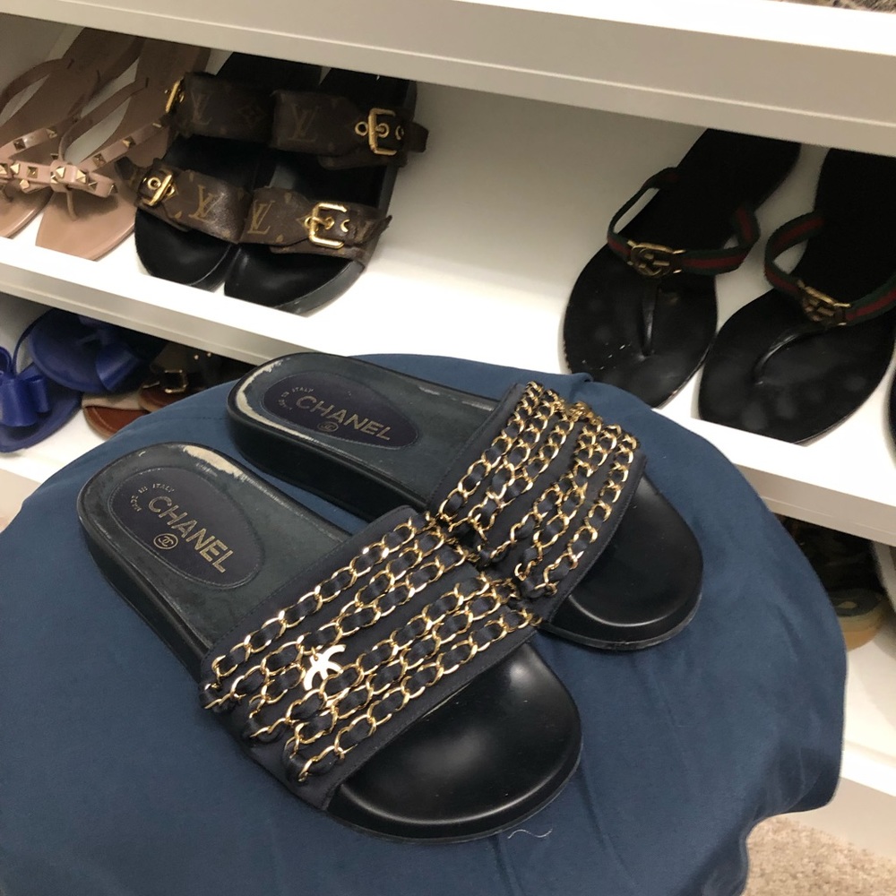 Chanel Mule Slides